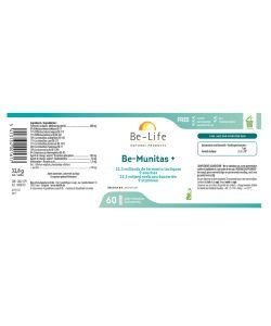 Be-Munitas+ (ferments lactiques), 60 gélules